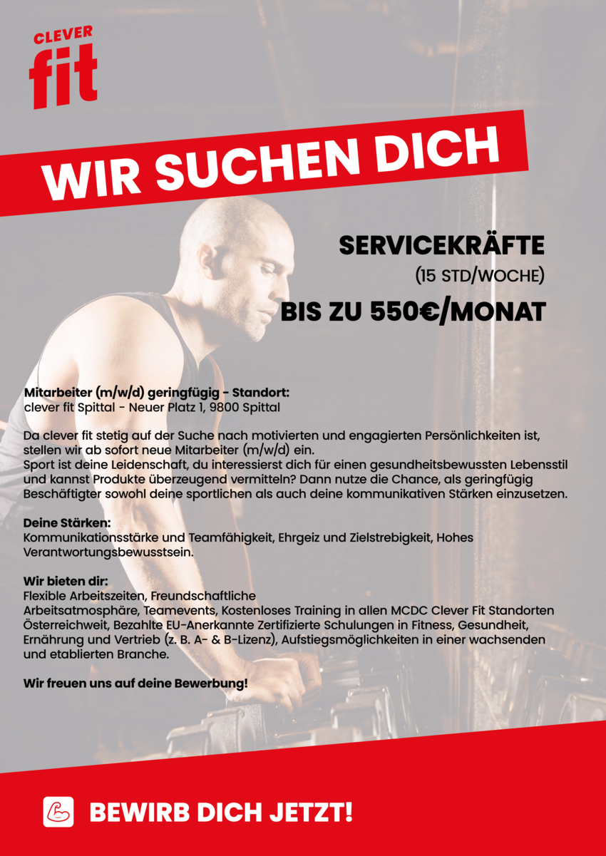 Servicekräfte (m/w/d)