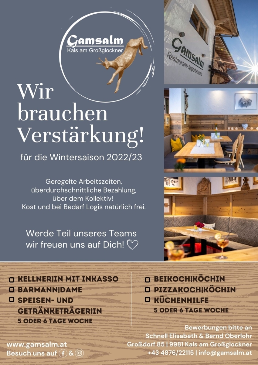 Service- und Küchenkräfte (m/w/d)