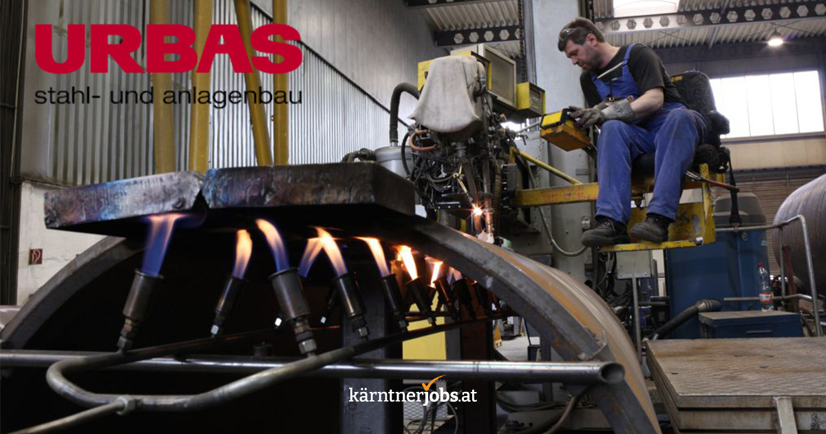 Jobs bei Urbas Stahl und Anlagenbau kärntnerjobs.at